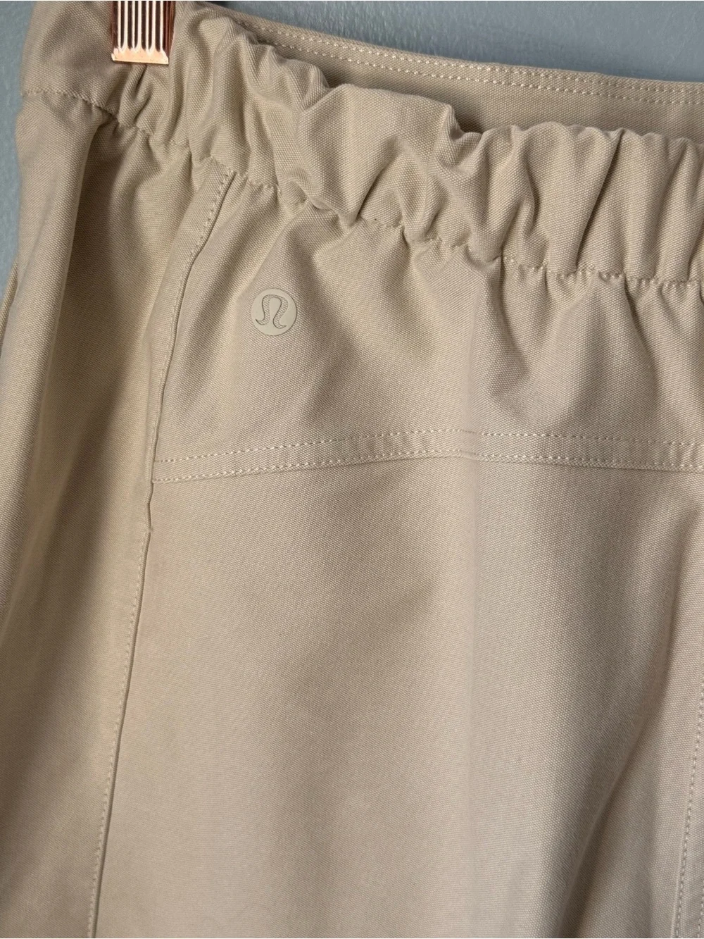 Lululemon Women’s Cream Barrel Leg Pant Size 31